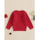 (0-6 Months, Red) Weihnachtspullover für Kleinkinder, gerippt, Strickpullover 5