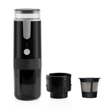 Portable Espresso Maker, Electric Travel Coffee Machine for Office Travel Camping Fit Coffee Powder & Coffee Capsule