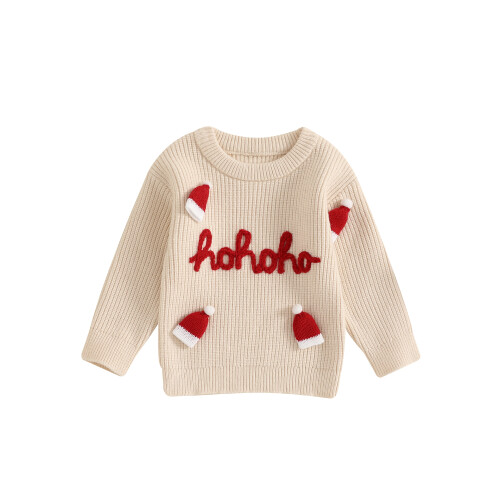 (2-3 Years, Khaki) Pull de Noël et tout-petit
