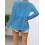 (XL, Blue) Hauts en maille de plage 7