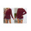 (M, Red) Hauts en maille de plage 2