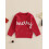 (0-6 Months, Red) Weihnachtspullover für Kleinkinder, gerippt, Strickpullover 4