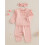 (12-18 Months, Pink) Podzimní set pro 3dílný set 4