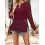 (M, Red) Hauts en maille de plage 3