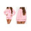 (S, Pink) Sweat-shirt femme, manches pull décontracté 4