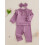 (2-3 Years, Purple) Podzimní set pro 3dílný set 5