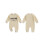 (3-6 Months, Khaki) Βρεφικό Αγόρι Άνοιξη-Φθινόπωρο με Κέντημα 2