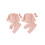 (12-18 Months, Pink) Podzimní set pro 3dílný set 2