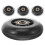 FRCOLOR PU silent wheels 2.5 inch 4 pcs 1