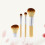 Ensemble de pinceaux de beauté à poils en nylon, 4 pièces 5