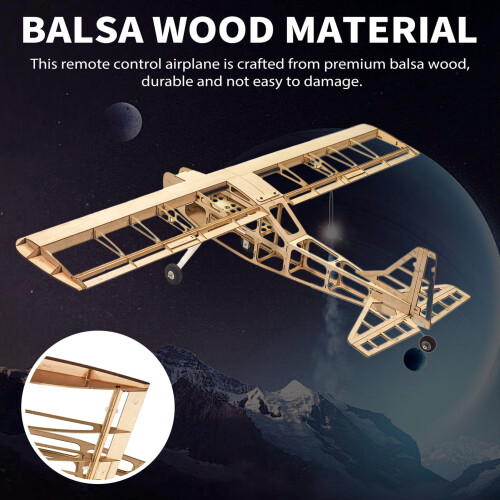 Κιτ Εκπαίδευσης Aircraft Dancing Wing Hobby T05Vogee-08RC (820mm, Balsa) – ΚΙΤ ή ΚΙΤ+Συνδυασμός Ισχύος 2