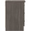 Seconique Seconique Nevada 3 Drawer Bedside in Black Wood Grain 5