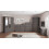 Seconique Seconique Nevada 3 Drawer Bedside in Black Wood Grain 2
