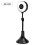 Webcam 2K com suporte flexível, foco automático, microfone, 3 níveis de brilho, conexão USB plug & play para laptop/PC – Compatível com 1