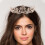LEDMOMO1Pc Tiara de casamento dourada com estrela e detalhes de celebração 7