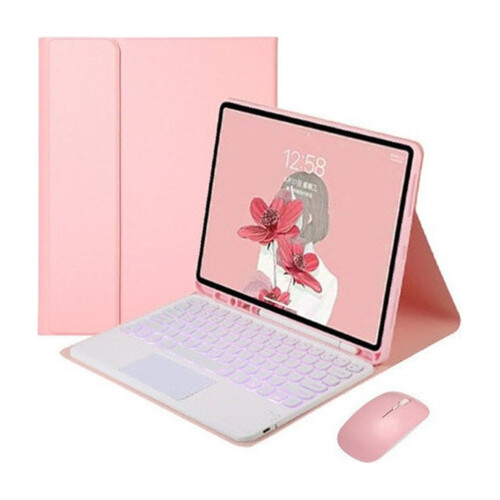 Θήκη με πληκτρολόγιο και ποντίκι συμβατή με iPad Pro12.9 (5ης/4ης/3ης γενιάς) - Πακέτο