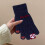 Fleecehandsker med pandaprint, unisex, touchscreen, vinter 5
