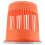 Orange Trash Can for Home Made from PP Material Simple Design Wide Application 1 Piece 3