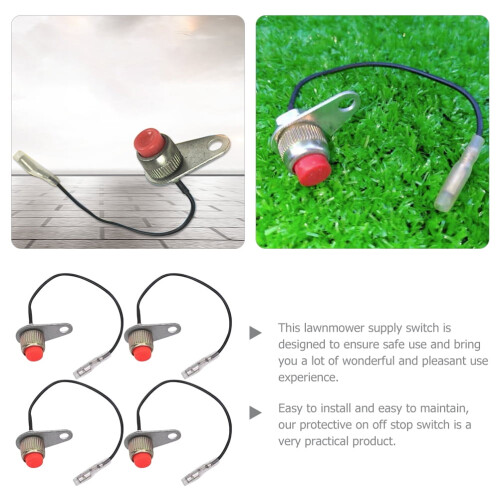 WRITWAA Kill Switch Multi Copper ABS for gressklipper Enkel installasjon Vedlikehold 2