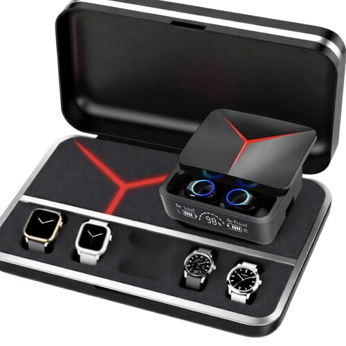 Casques d'écoute sans fil à réduction de bruit et montres connectées