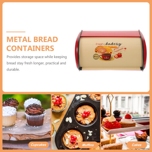 Storage Bins Bread Container Box Multi-function Premium Material 1