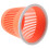 Orange Trash Can for Home Made from PP Material Simple Design Wide Application 1 Piece 8