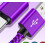 Καλώδιο USB 2 τεμαχίων, καλώδιο υπερταχείας φόρτισης για Android, πλεγμένο καλώδιο USB 2
