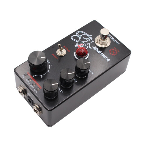 MOSKYAudio Effect Maker, Rat Portable Processor Fuzz Pedal - Mode Switch Portable4Mode QISUO SIMBAE Ele KI Maker RAT