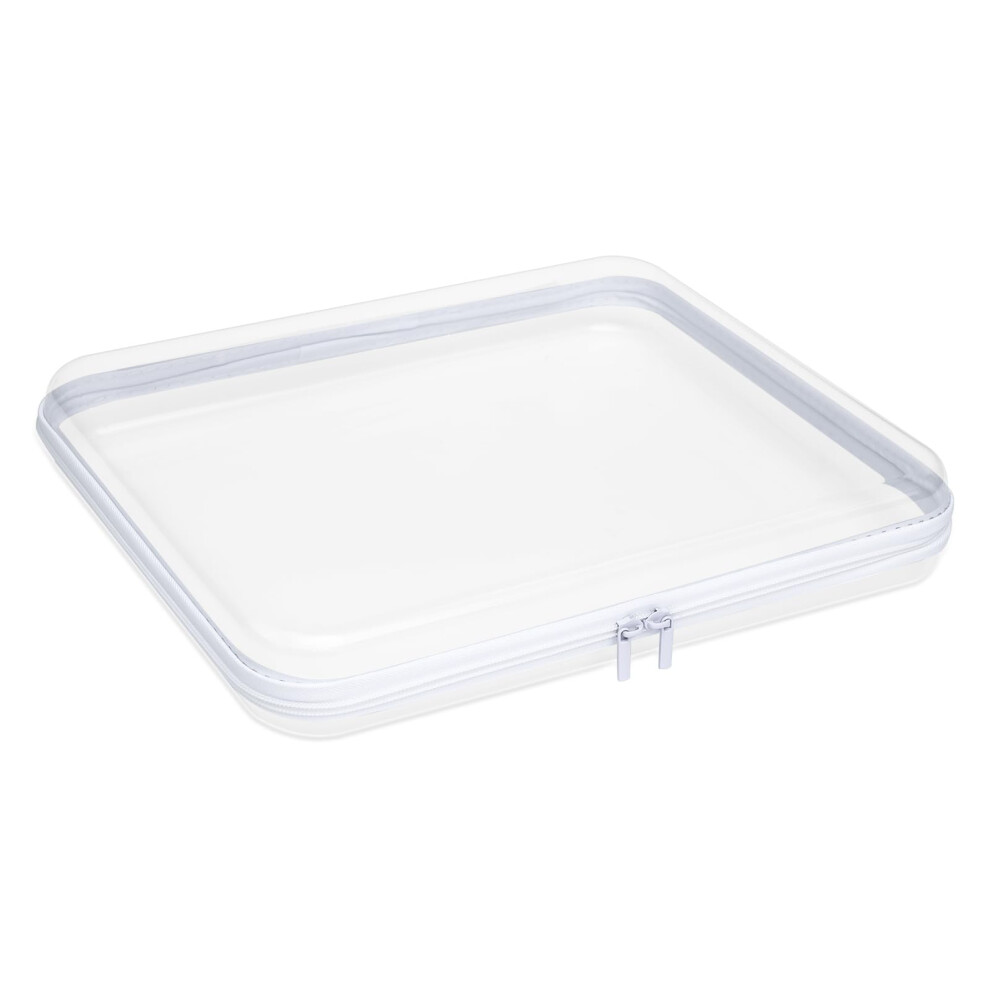 Darenyi Toy Storage Bags With Zipper Clear Zip Bags For Toys Travel Waterproof Double Zipper Toy Bag For Board Games, Building Blocks, Puzzles