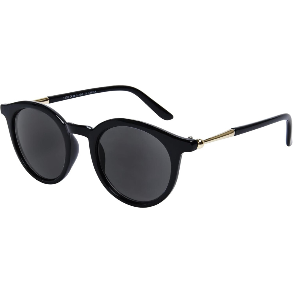 Women's Round Reader Sunglasses UV400 Protection