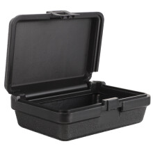 OUNONA Mechanics Tool Storage Case Black Plastic 1Pack