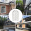 4 Pcs Gutter Downspout Guards 3.5 Inch Aluminum Leaf Filter Strainer Expandable Gutter Downspout Protector 7