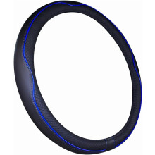 Capa para volante em couro de microfibra de 14 a 14,25 polegadas