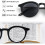 Gafas de sol redondas para mujer con protección UV400 2