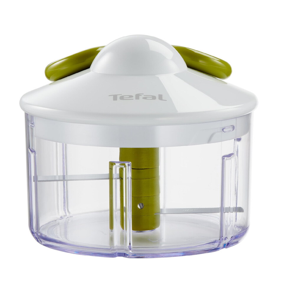 Tefal 5 Second Chopper Manual Chopper 500Ml, White & Green, K1330404