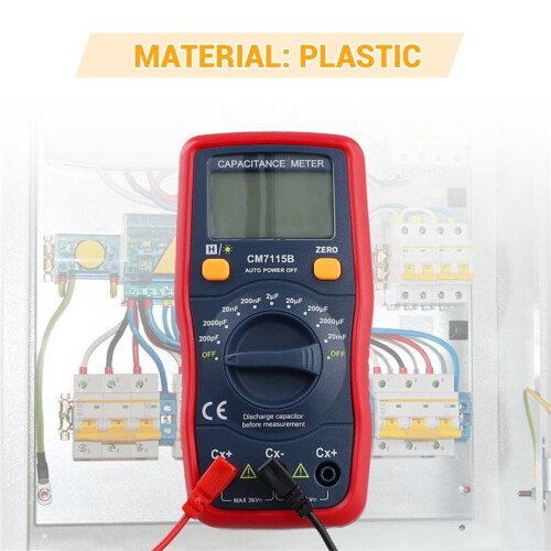 Digital Capacitor CM7115B Test Capacitance Meter Digital Capacitance Meter No Discharge Capacitance Meter 2