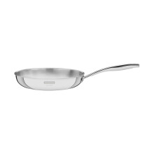 Tramontina Grano Frying Pan Stainless Steel for Induction, Electric, Gas and Ceramic Glass Hobs, ?Cookware, Kitchen, 26 cm, 2.2 litres, 62155260