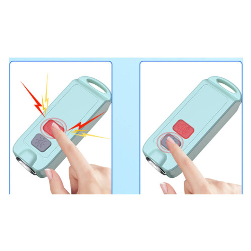 Self Defense Keychain Alarm with LED 2 pcs 1