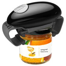 Chulovs Electric Jar Opener, Kitchen Gadget Strong Tough Automatic can Opener for New Sealed Jars,The Hands Free Jar Opener with Less Effort to Open