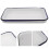 White Enamel Roasting Pan Nonstick for Home Baking and Cooking 6