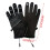USB-lämmitettävät käsineet musta M 7