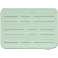 Brabantia - Sinkside Silicone Dish Drying Mat with Rim - Kitchen Accessory - Dishwasher Safe - Foldable - Easy to Clean - Sink Mat for Airdrying