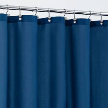 Waterdichte stoffen douchegordijnvoering 72x84 inch marineblauw