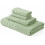 Ensemble de serviettes en coton Oxford vert sauge, 6 pièces 7