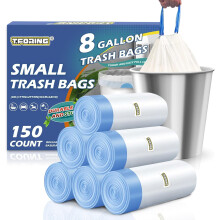 Sacs poubelle 8 gallons ultra-résistants, paquet de 150