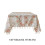 Floral Bird Tablecloth 55x40 in Waterproof Polyester 3