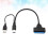 Cabo adaptador USB 3.0 para SATA para HDD de 2,5 polegadas, preto 4