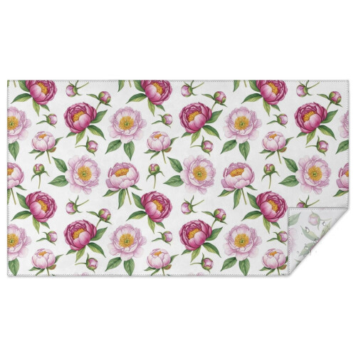 Floral Polyester Rectangle Tablecloth 60x102 in