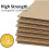 Pacote com 50 caixas de papelão ondulado Kraft de 15 x 10 x 10 cm (6 x 4 x 4 polegadas), para envio e embalagem, na cor marrom. 3