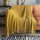 Knitted Acrylic Throw Blanket 50x60 in, Bubble Texture 1